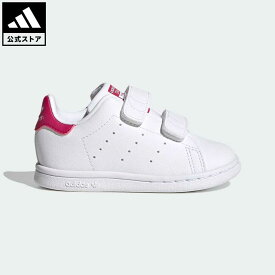 【1,000円OFFクーポン対象 4/20 00:00〜4/21 23:59】【公式】アディダス adidas 返品可 スタンスミス / Stan Smith オリジナルス キッズ／子供用 シューズ・靴 スニーカー 白 ホワイト FX7538 ローカット whitesneaker rabty ベルクロ p0420