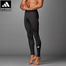 【40%OFF 6/4-6/11】【公式】アディダス adidas 返品可 ジム・トレーニング テックフィット ロングタイツ / Techfit Long Tights メンズ ウェア・服 ボトムス タイツ・レギンス 黒 ブラック GM5036 フィットネスウェア スポーツウェア レギンス p0604