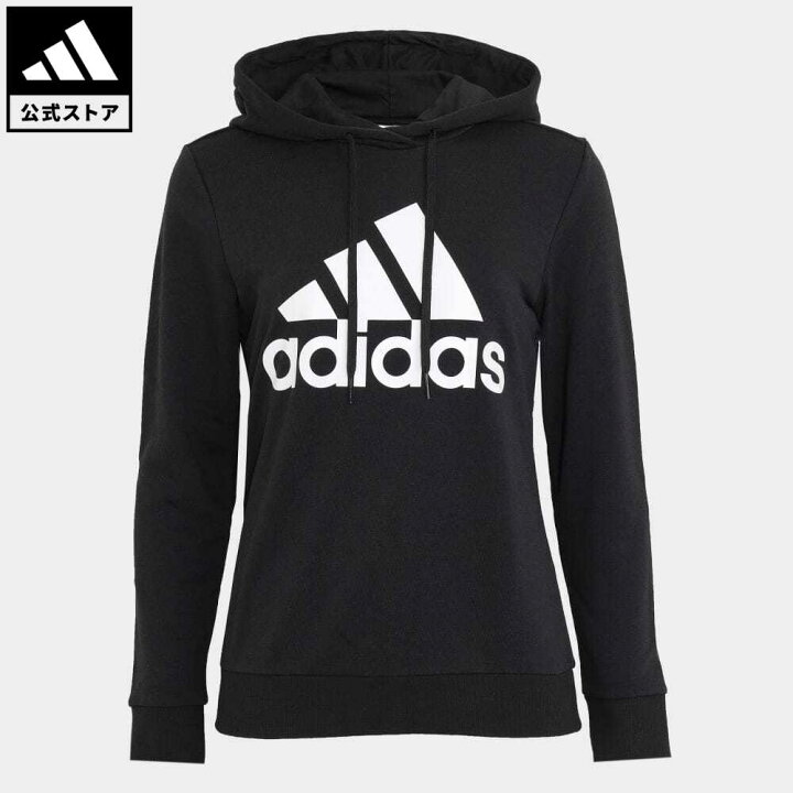 楽天市場 公式 アディダス Adidas 返品可 エッセンシャルズ リラックスド ロゴパーカー レディース ウェア 服 トップス パーカー フーディー スウェット トレーナー 黒 ブラック Gm5514 トレーナー Eoss22fw Adidas Online Shop 楽天市場店