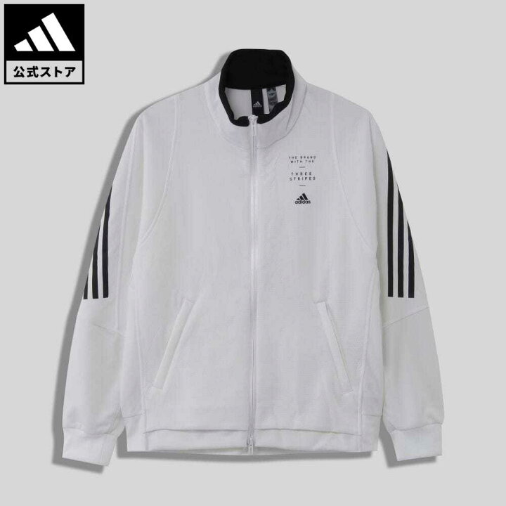 楽天市場 公式 アディダス Adidas 返品可 マストハブ ニットジャケット Must Haves Knit Jacket レディース ウェア 服 アウター ジャケット ジャージ 白 ホワイト Gm49 Eoss22ss Adidas Online Shop 楽天市場店