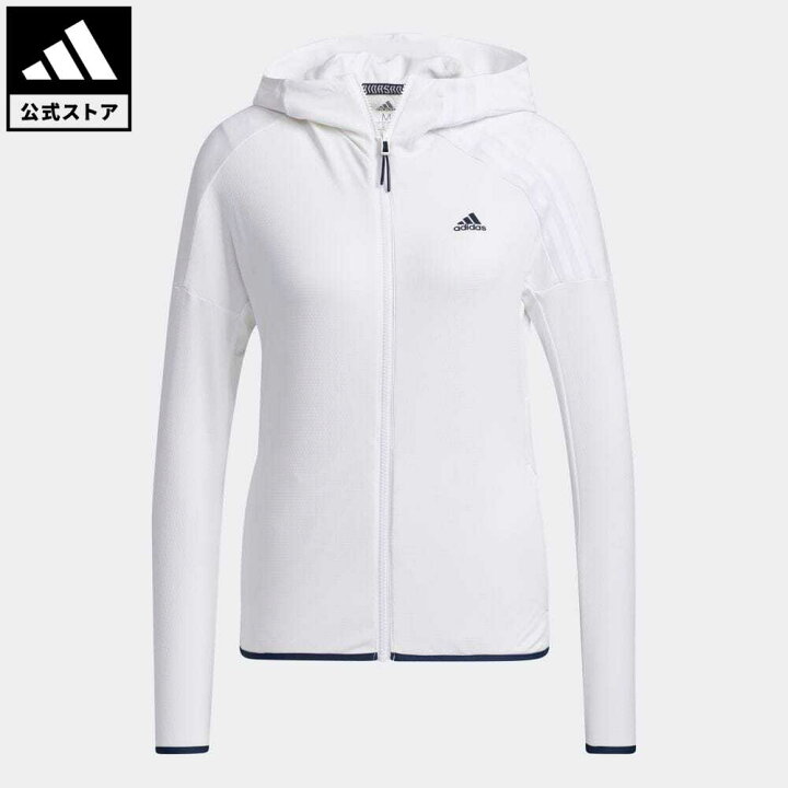 楽天市場 1 000円offクーポン対象 03 15 00 00 03 16 23 59 公式 アディダス Adidas 返品可 ゴルフ ソリッド 長袖スウェットフーディー Hooded Jacket レディース ウェア 服 アウター ジャケット 白 ホワイト Gm0864 Notp Adidas Online Shop 楽天市場店