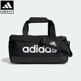 【公式】アディダス adidas 返品可 エッセンシャルズ ロゴ ダッフルバッグ（XS）/ Essentials Logo Duffel Bag Extra Small スポーツウェア メンズ レディース アクセサリー バッグ・カバン スポーツバッグ 黒 ブラック GN1925 ボストンバッグ