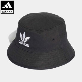 【公式】アディダス adidas 返品可 オリジナルス ハット [BUCKET HAT CORE] オリジナルス メンズ レディース アクセサリー 帽子 バケットハット 黒 ブラック AJ8995 nm_otd rabty 父の日 p0524