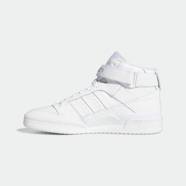海外正規品 靴 Fy4975 Adidas アディダス ホワイト メンズ スポーツシューズ シューズ 白 レディース Whitesneaker 返品可 オリジナルス バスケットボール バッシュ Forum フォーラムミッド Mid バスケットボール