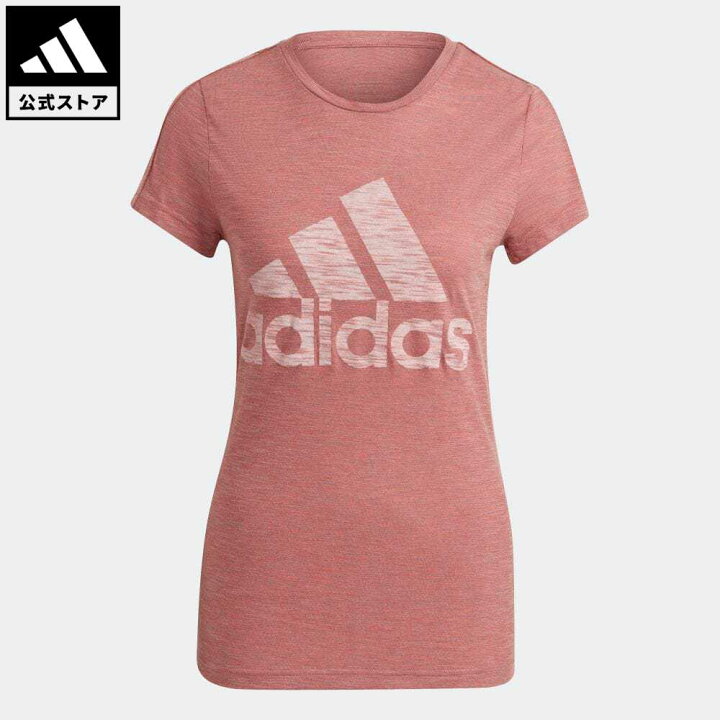 楽天市場 公式 アディダス Adidas 返品可 マストハブ ウィナー 半袖tシャツ Must Haves Winners Tee スポーツウェア レディース ウェア 服 トップス Tシャツ ピンク Gj5586 半袖 Eoss22ss Adidas Online Shop 楽天市場店