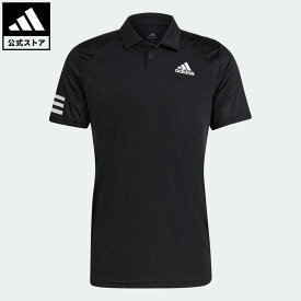 【公式】アディダス adidas 返品可 テニス テニス クラブ 3ストライプス ポロシャツ / Tennis Club 3-Stripes Polo Shirt メンズ ウェア・服 トップス ポロシャツ 黒 ブラック GL5421