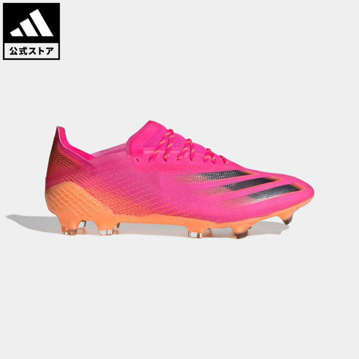 楽天市場 公式 アディダス Adidas 返品可 サッカー エックス ゴースト 1 Fg 天然芝用 X Ghosted 1 Firm Ground Boots メンズ シューズ 靴 スパイク ピンク Fw67 サッカースパイク Adidas Online Shop 楽天市場店