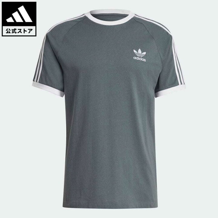 楽天市場 公式 アディダス Adidas 返品可 アディカラー クラシックス 3ストライプ 半袖tシャツ オリジナルス メンズ レディース ウェア 服 トップス Tシャツ 青 ブルー Gn3500 半袖 Eoss22ss Adidas Online Shop 楽天市場店
