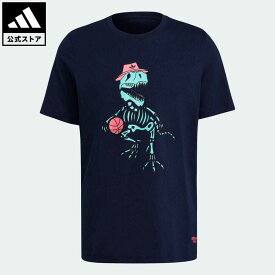 【公式】アディダス adidas 返品可 ファニー Dino Tシャツ オリジナルス メンズ ウェア・服 トップス Tシャツ 青 ブルー H13455 半袖