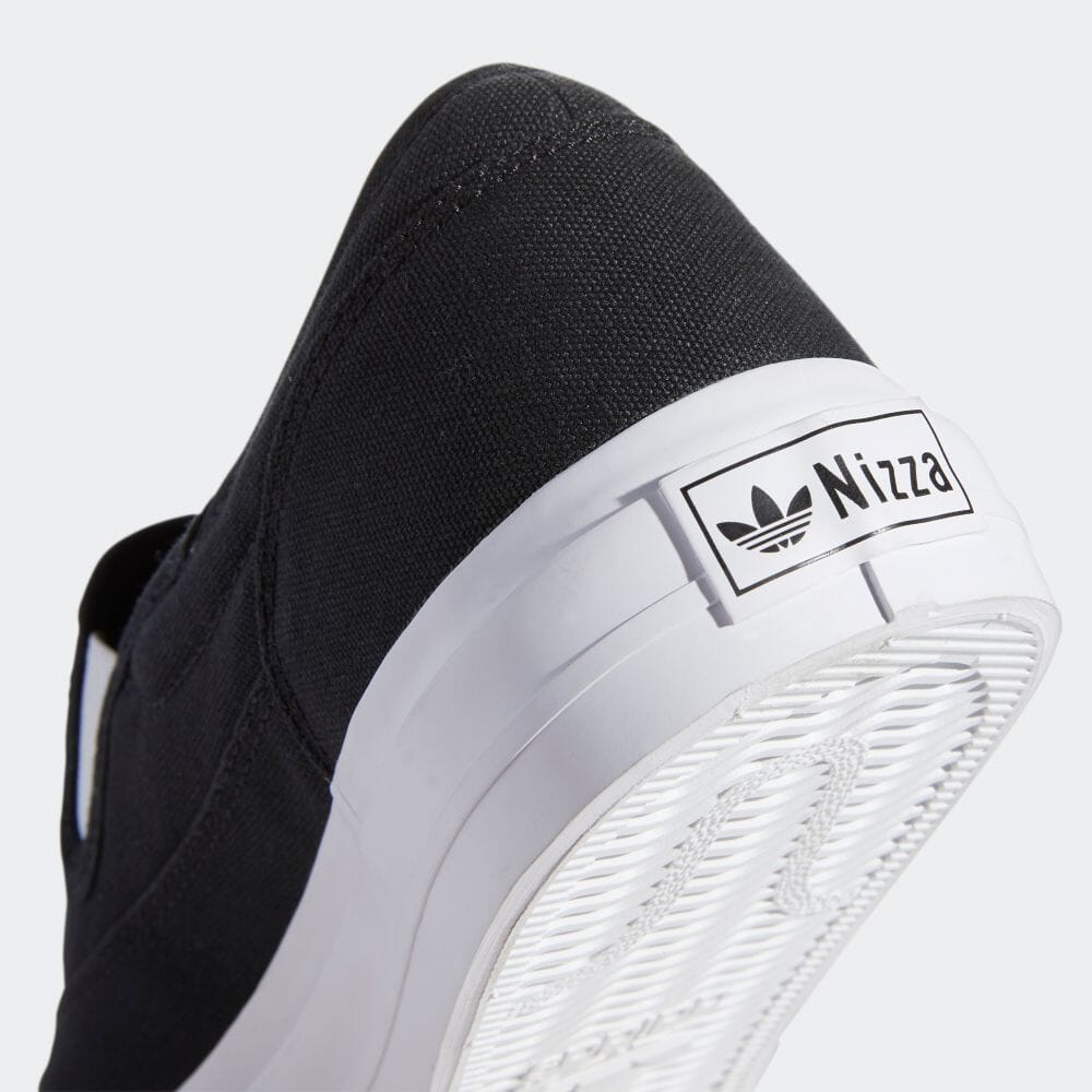 【公式】アディダス adidas 返品可 ニッツァ RF スリップ / Nizza RF Slip オリジナルス レディース メンズ シューズ・靴  スニーカー スリッポン 黒 ブラック S23722 ローカット | adidas Online Shop 楽天市場店