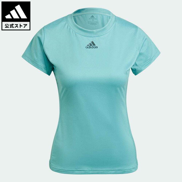 楽天市場 公式 アディダス Adidas 返品可 テニス テニス フリーリフト シャツ レディース ウェア 服 トップス Tシャツ 緑 グリーン H343 半袖 Adidas Online Shop 楽天市場店