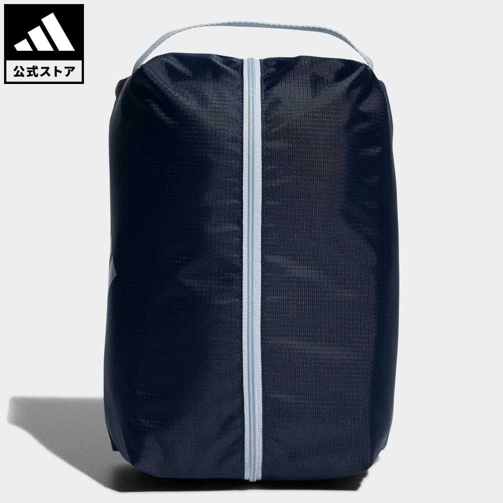 新商品 新型 公式 アディダス adidas 返品可 ゴルフ シューズバッグ Shoe Bag メンズ 『1年保証』 アクセサリー notp シューズケース ブルー 青 GT5892 カバン バッグ