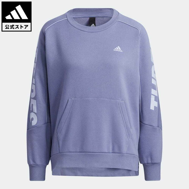 楽天市場 公式 アディダス Adidas 返品可 アディダス スポーツウェア スウェットシャツ レディース ウェア 服 トップス スウェット トレーナー 紫 パープル Gt6361 Eoss22ss Adidas Online Shop 楽天市場店 楽天市場 公式 アディダス Adidas 返品可 アディダス スポーツウェア スウェットシャツ レディース ウェア 服 トップス スウェット トレーナー 紫 パープル Gt6361 Eoss22ss Adidas Online Shop 楽天市場店