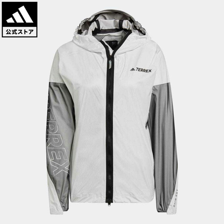 楽天市場 公式 アディダス Adidas 返品可 アウトドア テレックス アグラビック プロ トレイルランニング レインジャケット アディダス テレックス レディース ウェア 服 アウター ジャケット 白 ホワイト Gp3326 Nm Otd Adidas Online Shop 楽天市場店