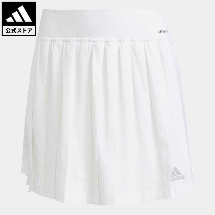 楽天市場 公式 アディダス Adidas 返品可 テニス クラブ テニス プリーツスカート Club Tennis Pleated Skirt レディース ウェア 服 ボトムス スカート 白 ホワイト Gl5469 Adidas Online Shop 楽天市場店