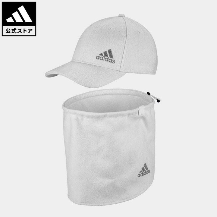 楽天市場 公式 アディダス Adidas 返品可 ゴルフ スタイル ネックウォーマー 付きキャップ Two Way Style Cap メンズ アクセサリー 帽子 キャップ 白 ホワイト Gd8794 Notp Adidas Online Shop 楽天市場店