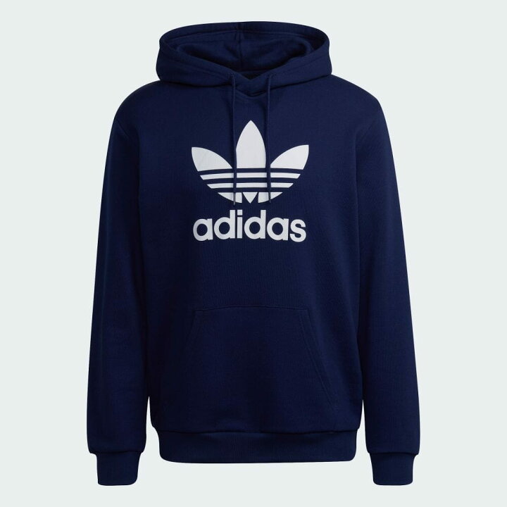 楽天市場 公式 アディダス Adidas 返品可 アディカラー クラシックス トレフォイル パーカー オリジナルス メンズ ウェア 服 トップス パーカー フーディー スウェット トレーナー 青 ブルー H トレーナー Adidas Online Shop 楽天市場店