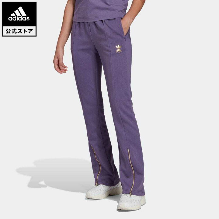 楽天市場 公式 アディダス Adidas 返品可 トラックパンツ ジャージ オリジナルス レディース ウェア 服 ボトムス ジャージ パンツ 紫 パープル Hg6646 Dish Fyc 下 Adidas Online Shop 楽天市場店