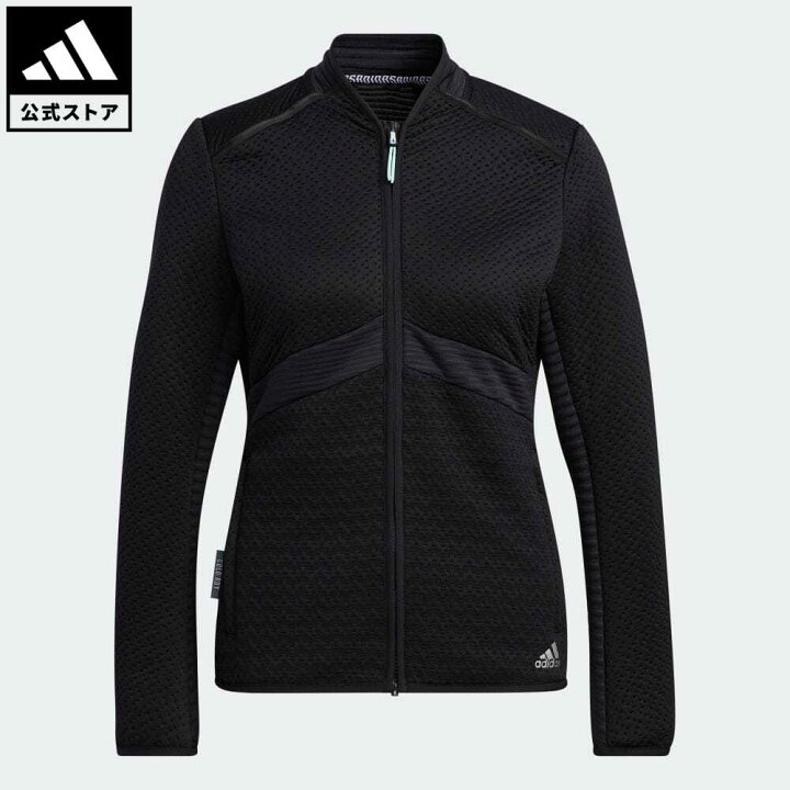 楽天市場 公式 アディダス Adidas 返品可 ゴルフ Cold Rdy 保温 ファブリックミックス長袖フルジップジャケット レディース ウェア 服 アウター ジャケット 黒 ブラック Gt3402 Adidas Online Shop 楽天市場店