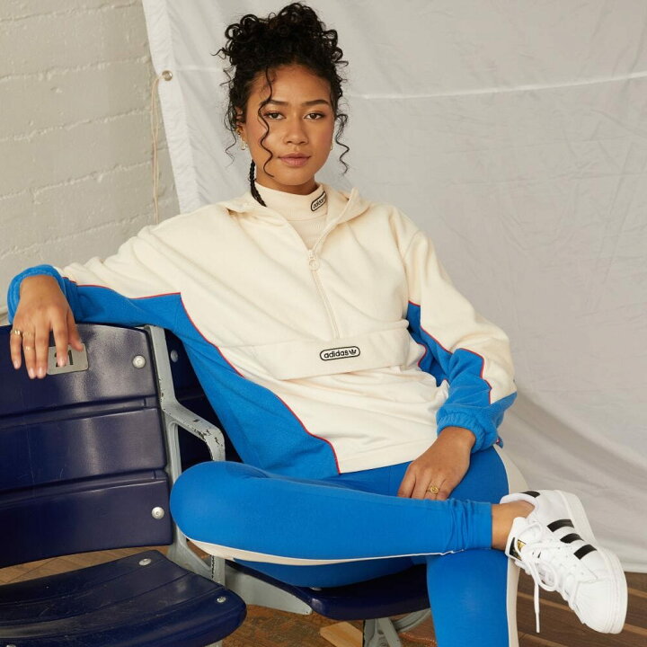 楽天市場 公式 アディダス Adidas 返品可 パーカー オリジナルス レディース ウェア 服 トップス パーカー フーディー スウェット トレーナー 白 ホワイト Hl0053 トレーナー Adidas Online Shop 楽天市場店