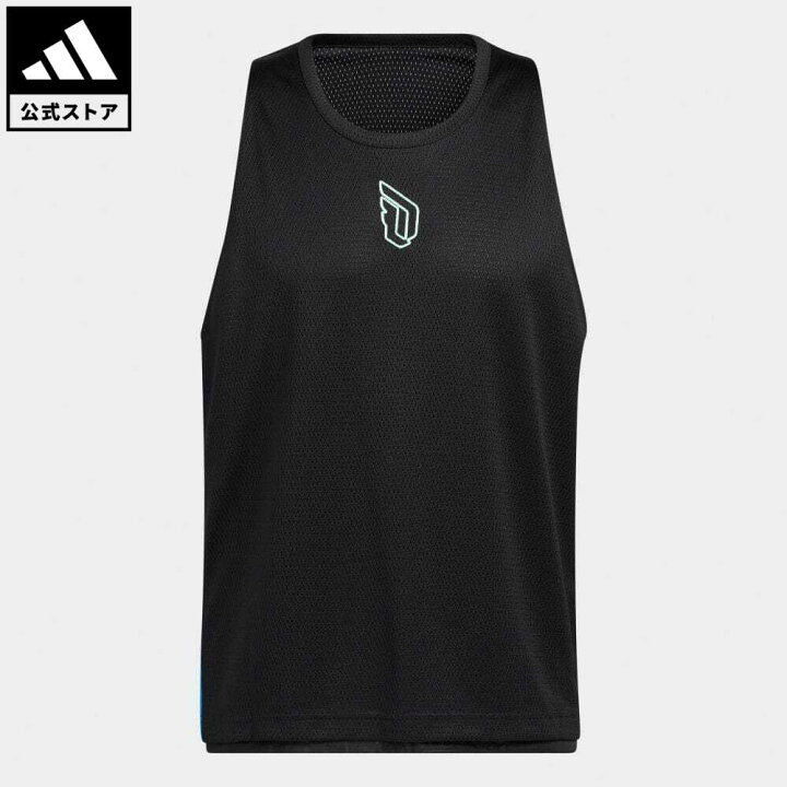 楽天市場 公式 アディダス Adidas 返品可 バスケットボール デイム 8 タンクトップ メンズ ウェア 服 トップス タンクトップ 黒 ブラック Hf1729 トップス Adidas Online Shop 楽天市場店