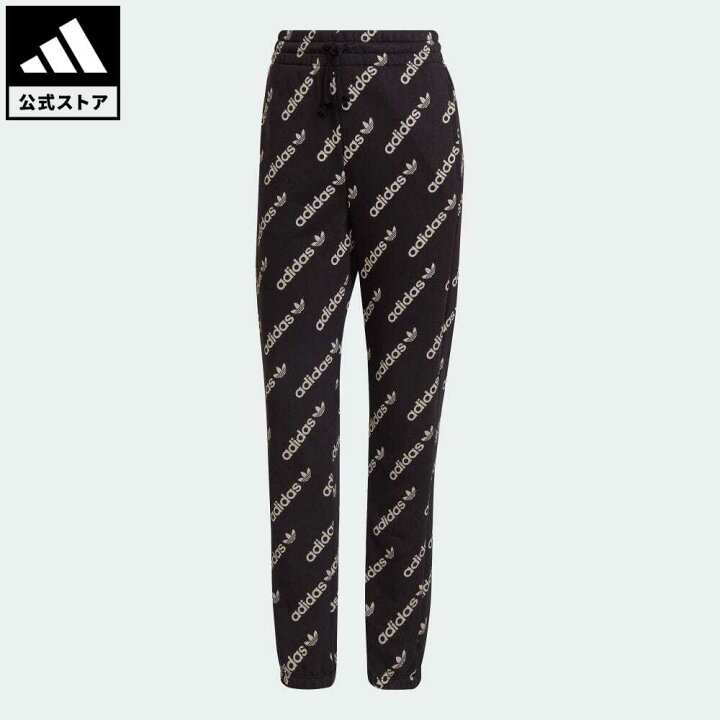 楽天市場 公式 アディダス Adidas 返品可 モノグラム トラックパンツ ジャージ オリジナルス レディース ウェア 服 ボトムス ジャージ パンツ 黒 ブラック Hm47 下 Mss22fw Adidas Online Shop 楽天市場店
