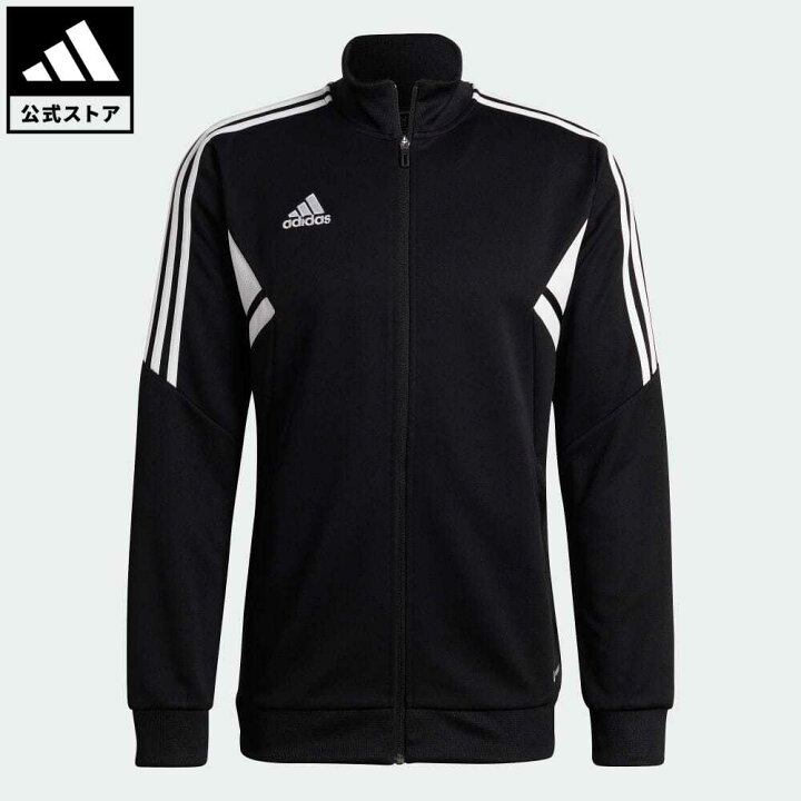 楽天市場 公式 アディダス Adidas 返品可 サッカー Condivo 22 トラックジャケット ジャージ メンズ ウェア 服 アウター ジャケット ジャージ 黒 ブラック Ha6252 Adidas Online Shop 楽天市場店