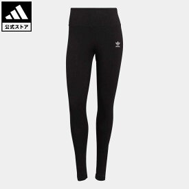 【公式】アディダス adidas 返品可 アディカラー エッセンシャルズ タイツ オリジナルス レディース ウェア・服 ボトムス タイツ・レギンス 黒 ブラック HD2352 レギンス p0420