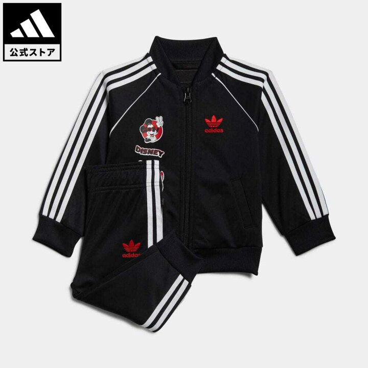 楽天市場 公式 アディダス Adidas 返品可 ディズニー ミッキー フレンズ Sst セットアップ オリジナルス キッズ 子供用 ウェア 服 セットアップ ジャージ 黒 ブラック Hf7537 上下 Eoss22ss Adidas Online Shop 楽天市場店 楽天市場 公式 アディダス Adidas 返品可 ディズニー ミッキー フレンズ Sst セットアップ オリジナルス キッズ 子供用 ウェア 服 セットアップ ジャージ 黒 ブラック Hf7537 上下 Eoss22ss Adidas Online Shop 楽天市場店