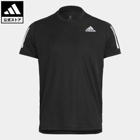 【公式】アディダス adidas 返品可 ランニング オウン ザ ラン 半袖Tシャツ メンズ ウェア・服 トップス Tシャツ 黒 ブラック H58591 ランニングウェア 半袖 p0420