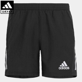 【公式】アディダス adidas 返品可 ランニング オウン ザ ラン ショーツ メンズ ウェア・服 ボトムス ハーフパンツ 黒 ブラック H58593 ランニングウェア