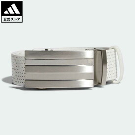 【公式】アディダス adidas 返品可 ゴルフ パンチング 無段階調節ベルト メンズ アクセサリー ベルト 白 ホワイト HA5950 Gnot