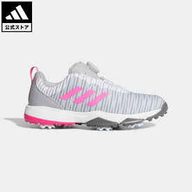 【公式】アディダス adidas 返品可 ゴルフ ジュニア コードカオス ボア/ CodeChaos Boa Golf Shoes キッズ／子供用 シューズ・靴 スポーツシューズ グレー FW5626 Gnot p0517
