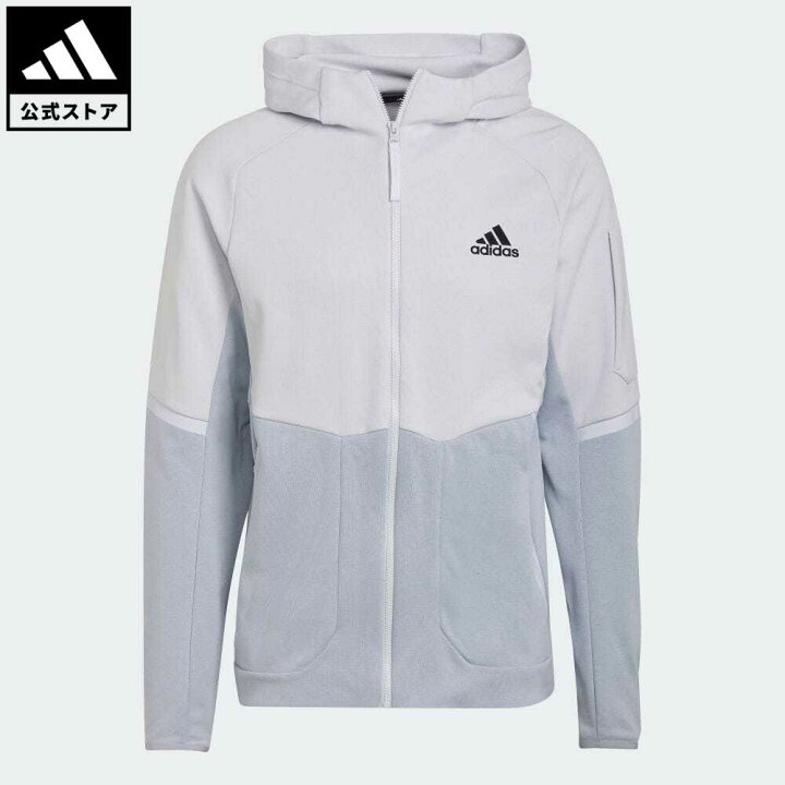 楽天市場 公式 アディダス Adidas 返品可 Designed For Gameday フルジップジャケット スポーツウェア メンズ ウェア 服 トップス パーカー フーディー ジャージ グレー He5028 トレーナー Adidas Online Shop 楽天市場店