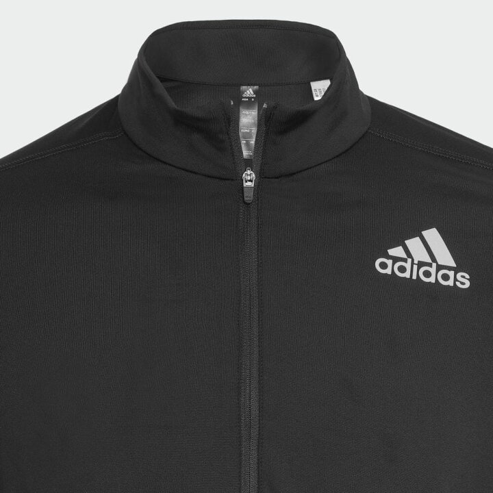 楽天市場 公式 アディダス Adidas 返品可 ランニング アディダス オウン ザ ラン 1 2ジップ 長袖tシャツ メンズ ウェア 服 トップス Tシャツ 黒 ブラック Gt36 ランニングウェア ロンt Adidas Online Shop 楽天市場店