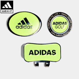 【公式】アディダス adidas 返品可 ゴルフ ツインクリップマーカー レディース アクセサリー その他アクセサリー イエロー FZ8707 Gnot