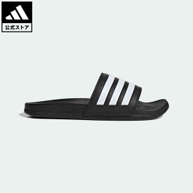 【公式】アディダス adidas 返品可 アディレッタ コンフォート サンダル / Adilette Comfort Slides スポーツウェア メンズ レディース シューズ・靴 サンダル Slide / スライド 黒 ブラック GZ5891 p0524