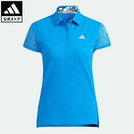 【公式】アディダス adidas 返品可 ゴルフ ワーディング 半袖グラフィックキャップスリーブシャツ レディース ウェア・服 トップス ポロシャツ 青 ブルー HA0226 Gnot