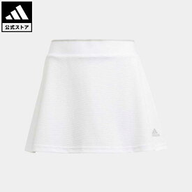【公式】アディダス adidas 返品可 テニス クラブスカート / Club Skirt キッズ／子供用 ウェア・服 ボトムス スカート 白 ホワイト GK8169