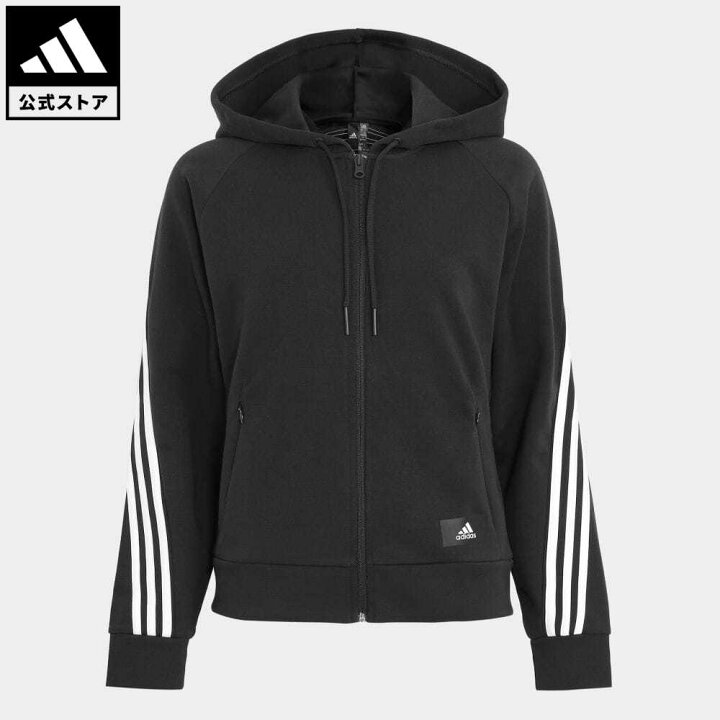 楽天市場 公式 アディダス Adidas 返品可 アディダス スポーツウェア フューチャー アイコン スリーストライプス フード付きトラックトップ スポーツウェア レディース ウェア 服 トップス パーカー フーディー ジャージ 黒 ブラック H トレーナー Adidas 楽天市場 公式 アディダス Adidas 返品可 アディダス スポーツウェア フューチャー アイコン スリーストライプス フード付きトラックトップ スポーツウェア レディース ウェア 服 トップス パーカー フーディー ジャージ 黒 ブラック H トレーナー Adidas