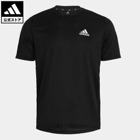 【公式】アディダス adidas 返品可 ジム・トレーニング M D2M PL Tシャツ メンズ ウェア・服 トップス Tシャツ 黒 ブラック GM2090 半袖