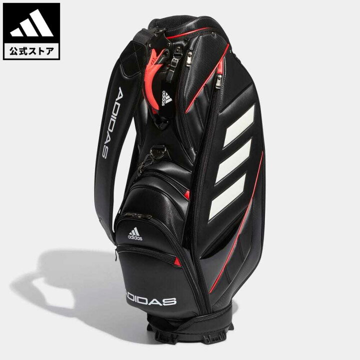 【公式】アディダス adidas 返品可 ラッピング不可 ゴルフ スリーバー キャディバッグ メンズ アクセサリー バッグ・カバン  ゴルフバッグ 黒 ブラック HA3133 adidas Online Shop 
