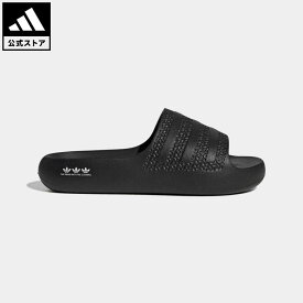 【公式】アディダス adidas 返品可 アディレッタ Ayoon サンダル / Adilette Ayoon Slides オリジナルス メンズ レディース シューズ・靴 サンダル Slide / スライド 黒 ブラック GX1979 父の日 p0524