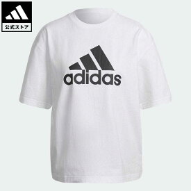 【公式】アディダス adidas 返品可 フューチャー アイコン バッジ オブ スポーツ 半袖Tシャツ スポーツウェア レディース ウェア・服 トップス Tシャツ 白 ホワイト HC6358 半袖