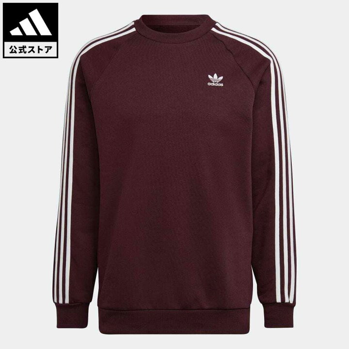 楽天市場 公式 アディダス Adidas 返品可 アディカラー クラシックス 3ストライプ クルースウェット オリジナルス メンズ レディース ウェア 服 トップス スウェット トレーナー 赤 レッド Hk7291 Adidas Online Shop 楽天市場店