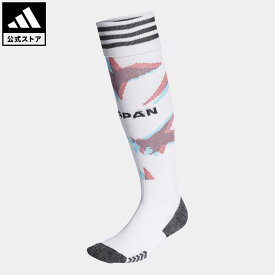 【公式】アディダス adidas 返品可 サッカー サッカー日本代表 2022 アウェイ ソックス メンズ アクセサリー ソックス・靴下 ニーソックス 白 ホワイト HF1842