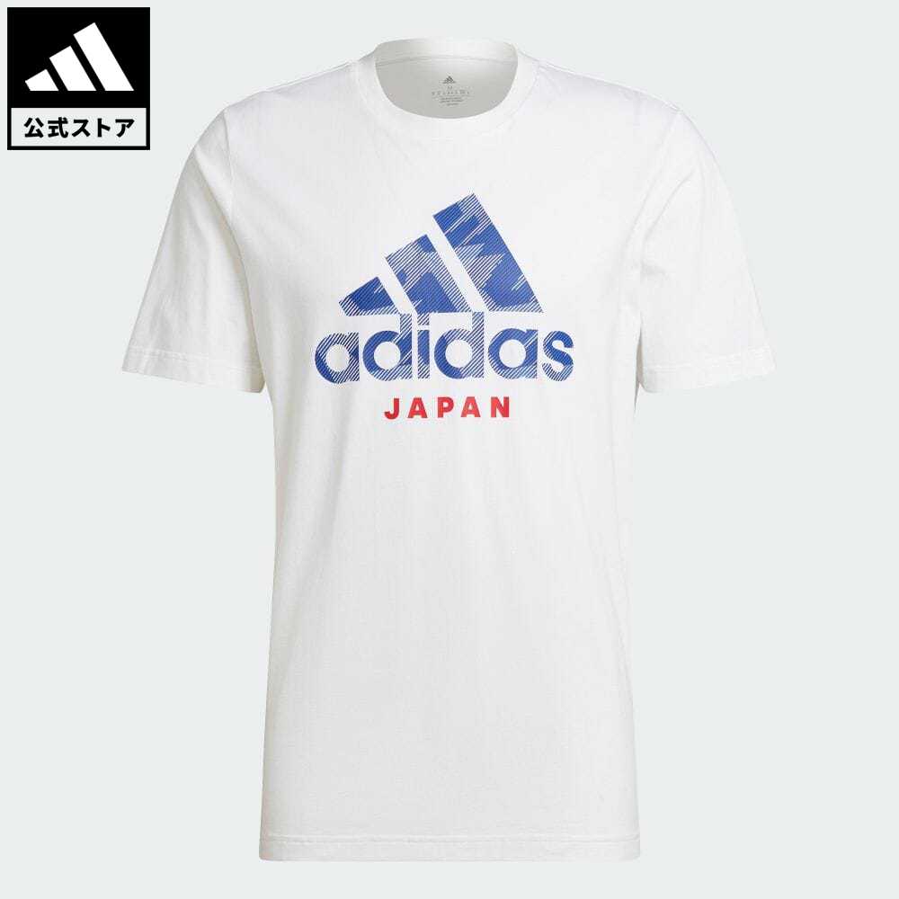 アディダス Adidas 返品可 サッカー サッカー日本代表 2022 グラフィックTシャツ メンズ ウェア・服 トップス Tシャツ 白 ホワイト  HG4196 半袖 メンズウェア