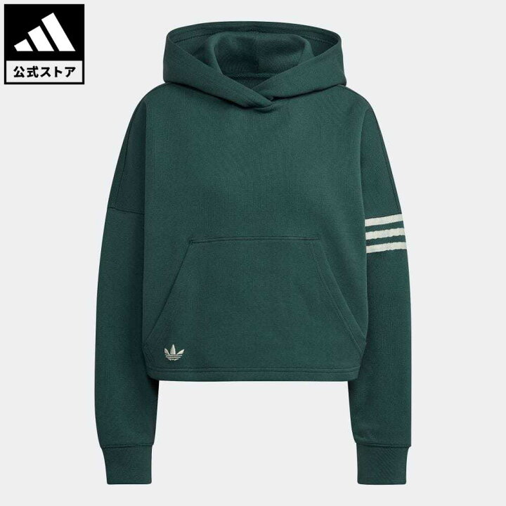 楽天市場 公式 アディダス Adidas 返品可 アディカラー Neuclassics パーカー オリジナルス レディース ウェア 服 トップス パーカー フーディー スウェット トレーナー 緑 グリーン Hs6772 トレーナー Adidas Online Shop 楽天市場店