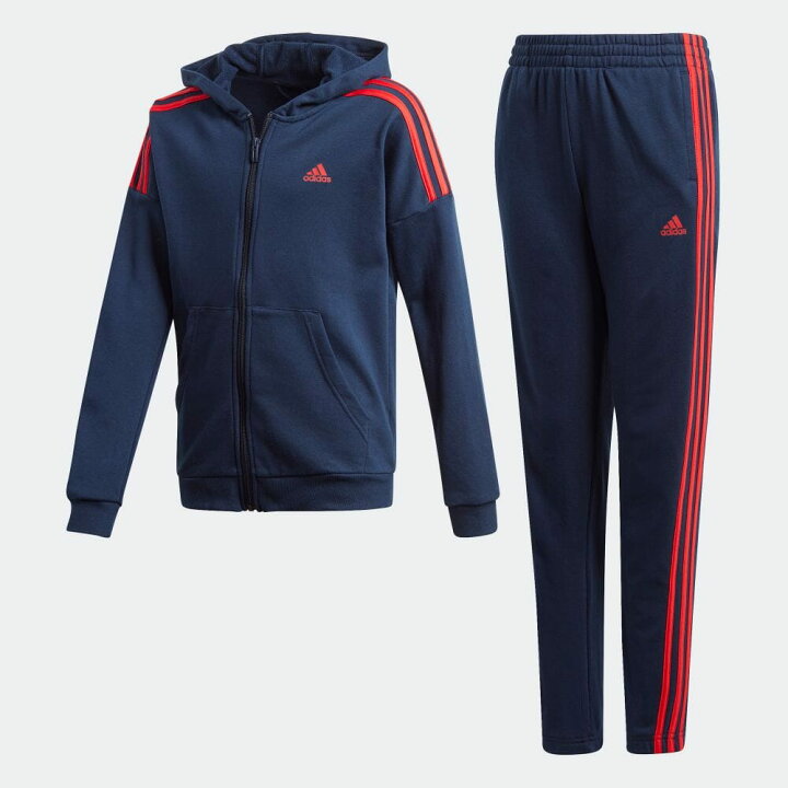 楽天市場 50 Offクーポン対象 11 19 10 00 11 23 23 59 公式 アディダス Adidas 返品可 トラックスーツ ジャージ セットアップ Track Suit スポーツウェア キッズ 子供用 ウェア 服 セットアップ ジャージ 青 ブルー Ft1812 上下 Adidas Online Shop 楽天