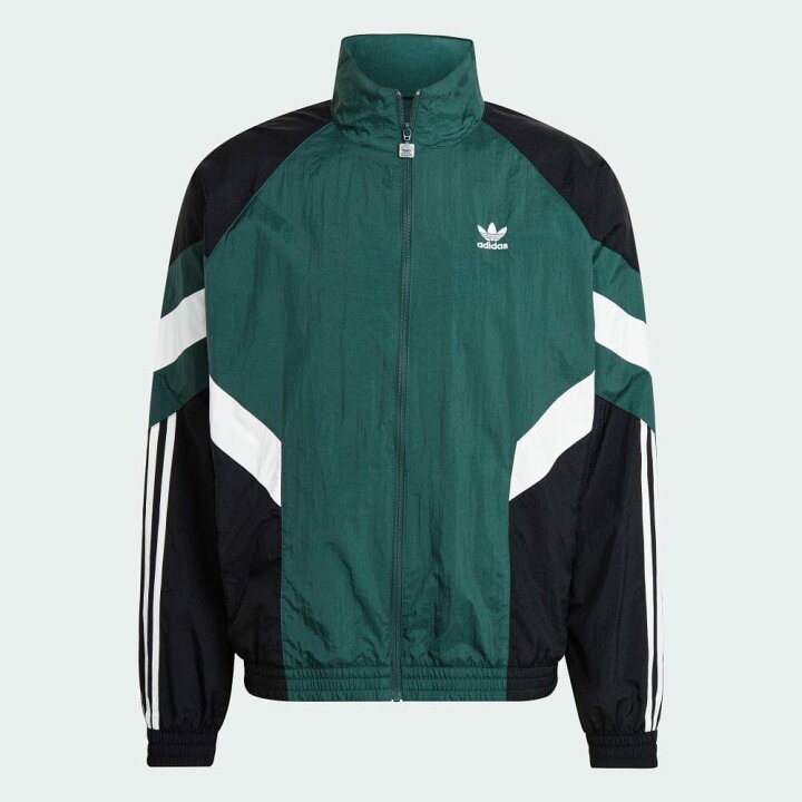 楽天市場 公式 アディダス Adidas 返品可 アディダス Rekive トラックジャケット ジャージ オリジナルス メンズ ウェア 服 トップス ジャージ 緑 グリーン Hk7321 Adidas Online Shop 楽天市場店
